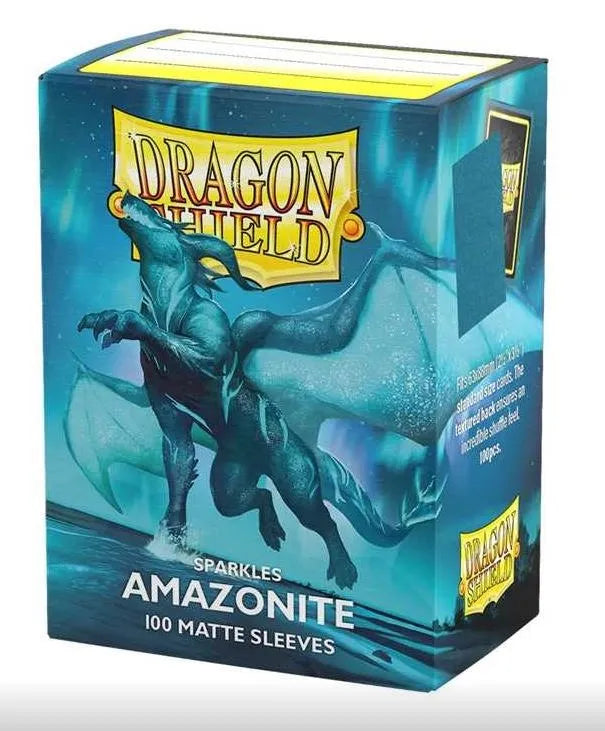 AT-11062 Dragon Shield Standard Sleeves - Matte Amazonite (100 Sleeves)