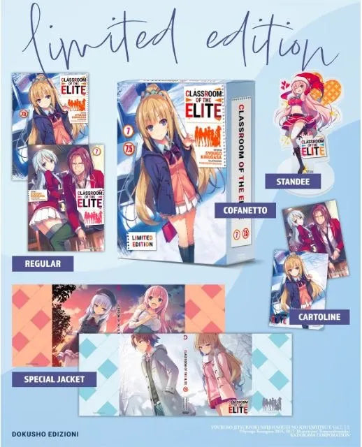 Classroom of the Elite Cofanetto (Vol. 7 + 7.5) - Limited Edition - Dokusho Edizioni - Italiano