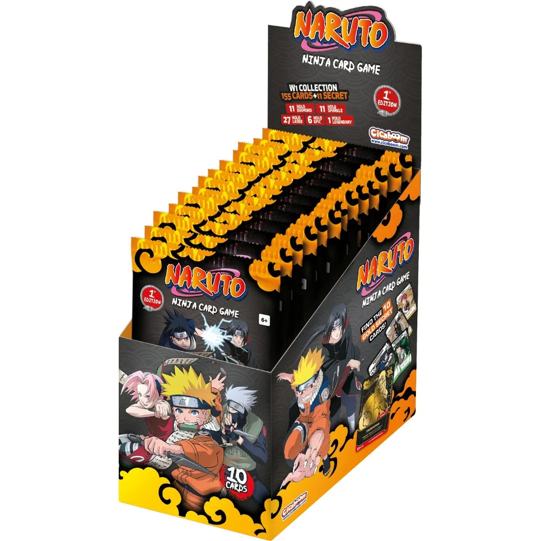 Naruto Mythos TCG Ninja Card Game Booster Box ENG 1 edizione (24 Packs)