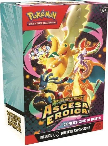 Bundle 6 buste Megaevoluzione - Ascesa Eroica (IT)