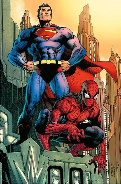 Superman / Spider-Man 1 - Variant Jim Lee - DC Best Seller Nuova Serie 54 - Panini Comics