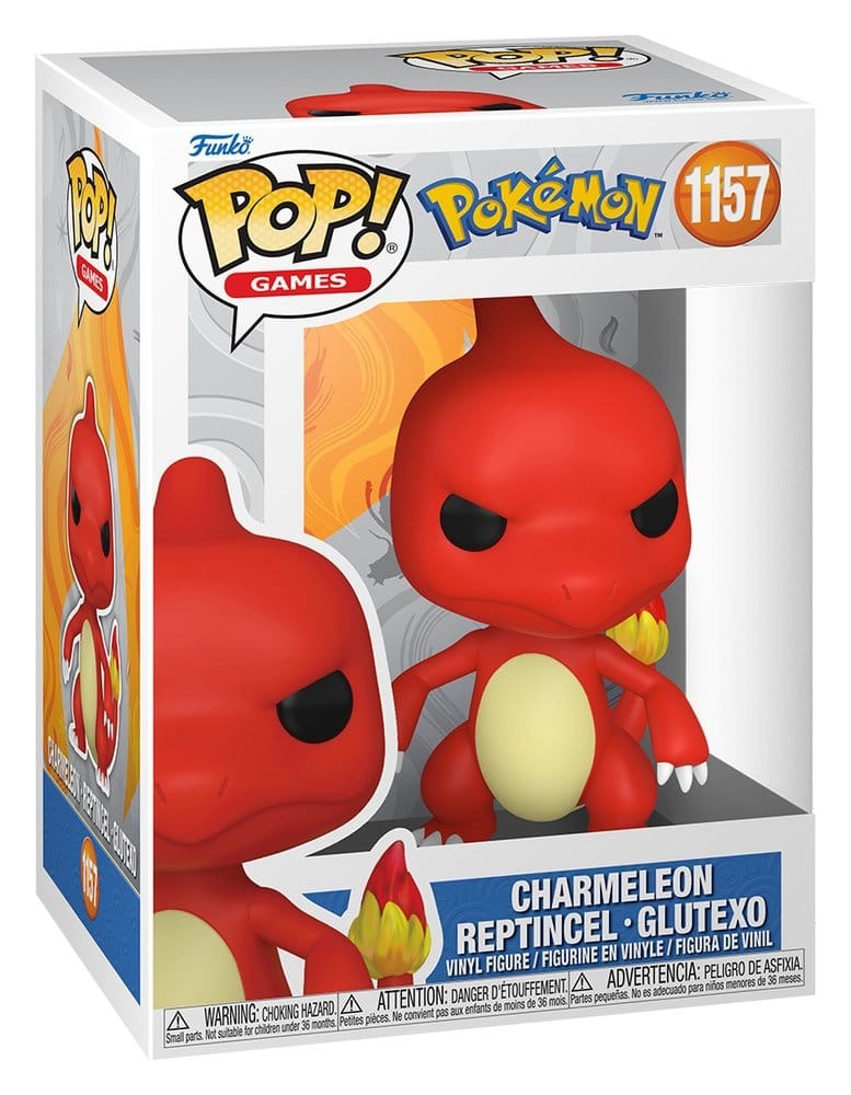 Funko pop - Pokémon POP! Games Vinyl Figure Charmeleon 9 cm