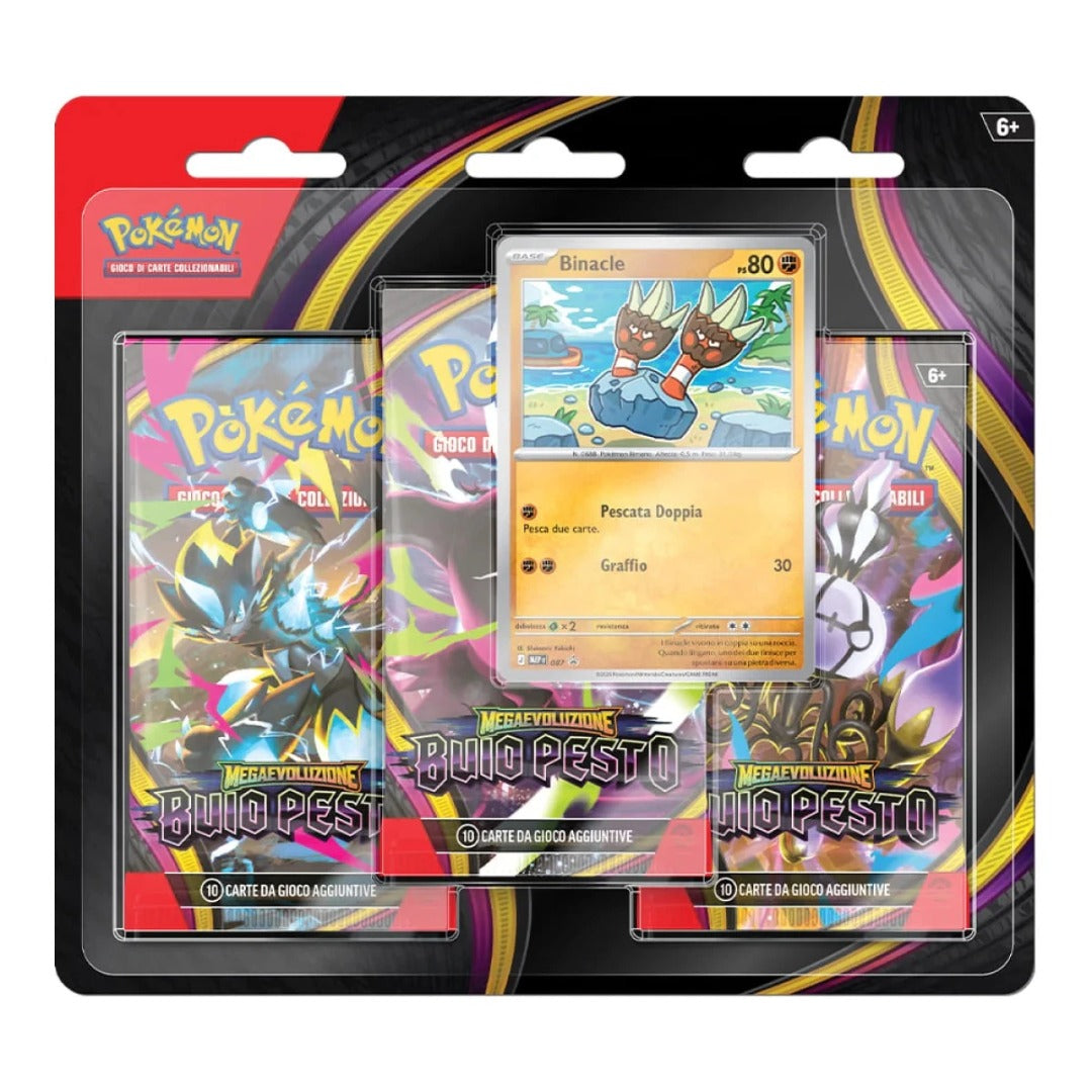 Pokemon M5 Buio Pesto 3 Pack Blister Binacle