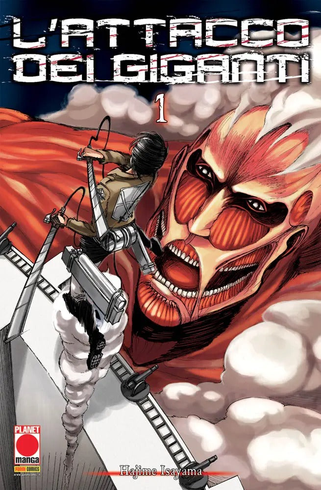 L'Attacco dei Giganti 1 - Settima Ristampa - Panini Comics