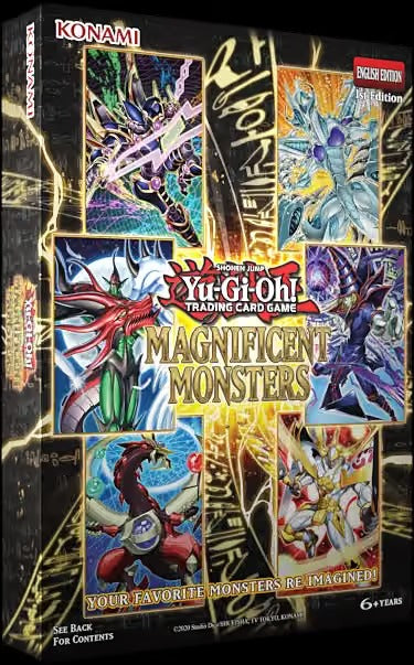 Yu-Gi-Oh! - Magnificent Monsters - Box 3 Buste - Inglese
