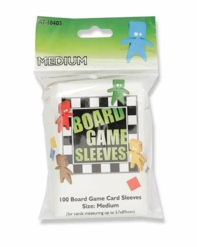 100 Bustine Board Game Original Medium 57X89