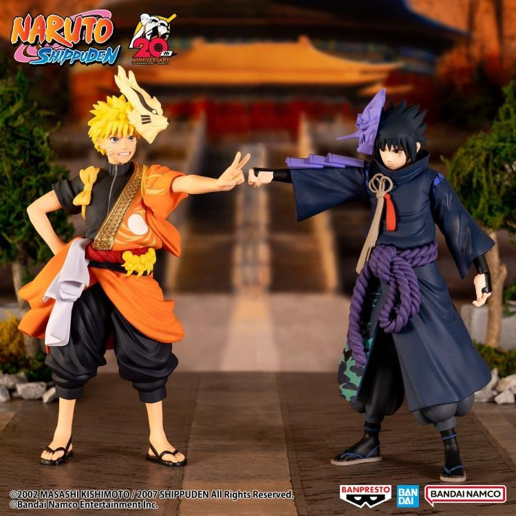 Banpresto - Bundle Naruto E Sasuke 20Th Anniversary