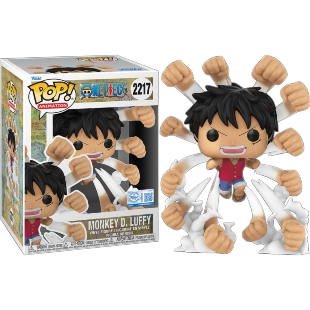 FUNKO POP Animation: One Piece - 2217 Monkey D. Luffy (Gatling) (Exclusive) 9cm (Pop!)