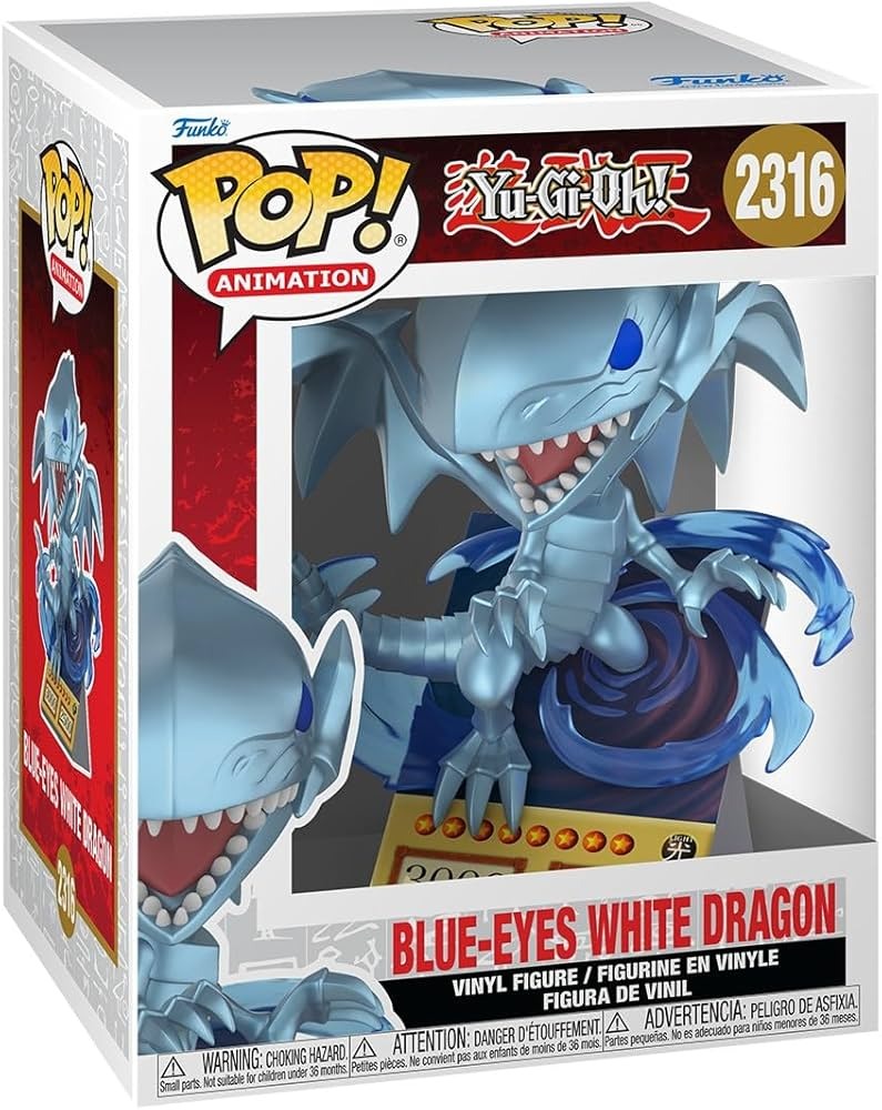 FUNKO POP Premium Animation: Yu-Gi-Oh! - 2316 Blue Eyes White Dragon