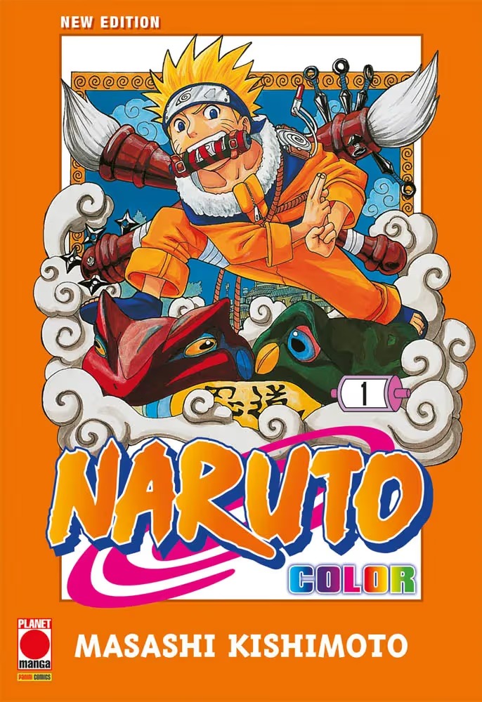 Naruto Color - New Edition 1 - Planet Action 96 - Panini Comics