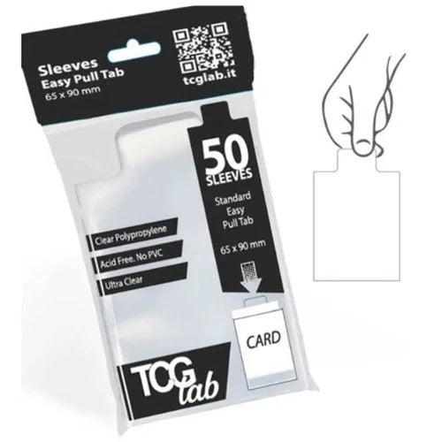 Bustine Protettive Easy Pull Tab - Ultra Clear - 50 micron