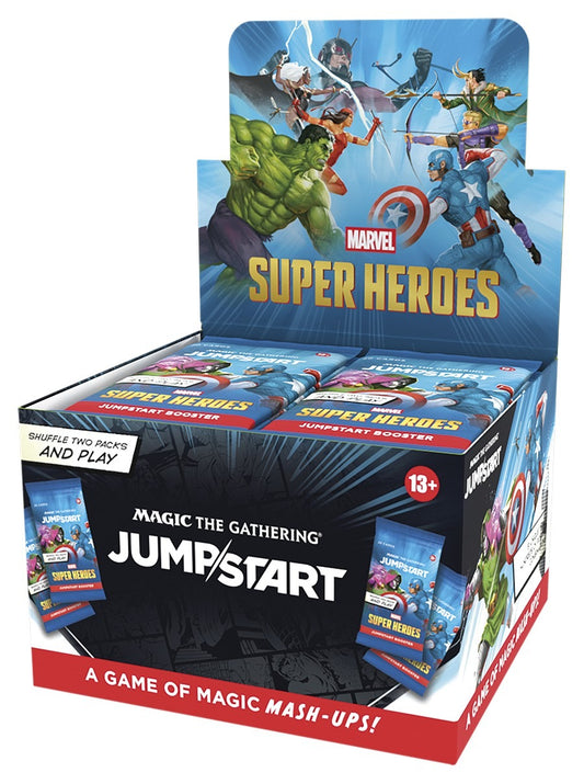 Magic: The Gathering - Marvel Super Heroes Jumpstart Booster Display (24 buste) - ENG