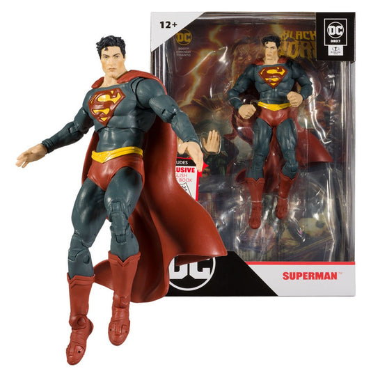 Dc Page Punch Superman+Comic 7Inch Af