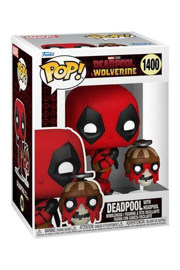 Deadpool 3 POP & Buddy! Vinyl Figure Deadpool w/Headpool 9 cm