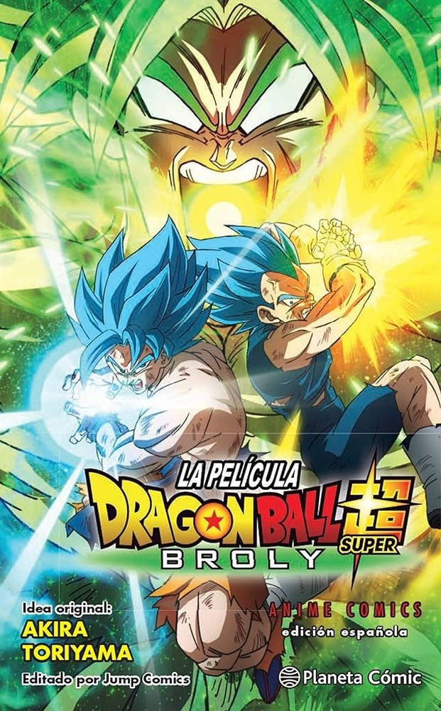 Dragon Ball Super Broly Anime Comic