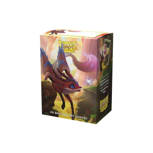 Dragon Shield Brushed Art Sleeves - The Fawnix (100 Sleeves)