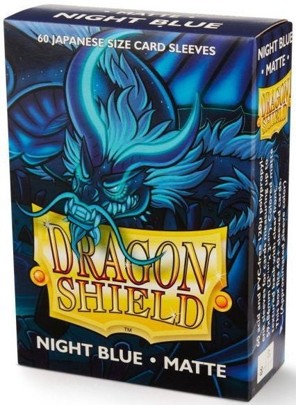 Dragon Shield Japanese Size Night Blue 60 Sleeves Matte