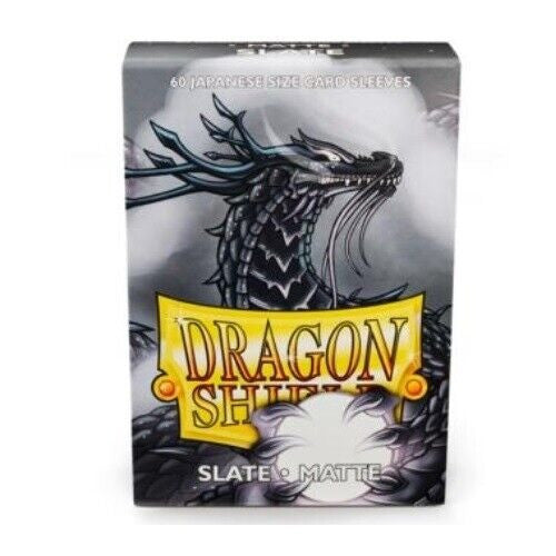 Dragon Shield Japanese Size Slate 60 Sleeves Matte