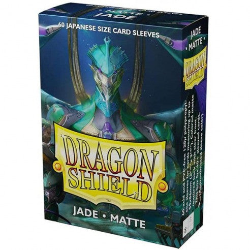 Dragon Shield Smallsleeves - Japanese Matte Jade 60 Sleeves
