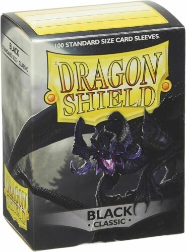 Dragon Shield Standard Sleeves - Black 100 Pz.