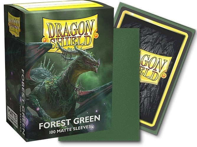 Dragon Shield Standard Sleeves  Forrest Green 100 Sleeves