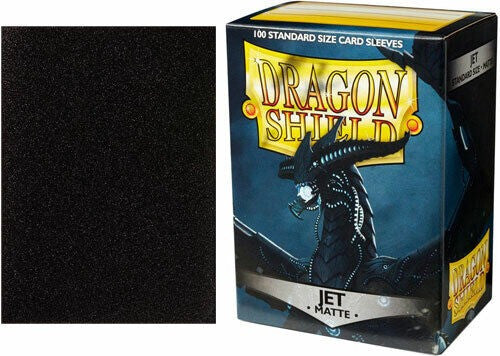 Dragon Shield Standard Sleeves - Matte Jet 100 Pz.