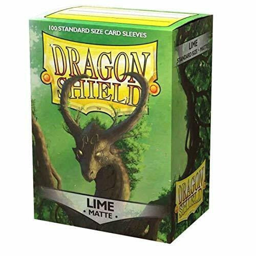 Dragon Shield Standard Sleeves - Matte Lime 100 Pz.