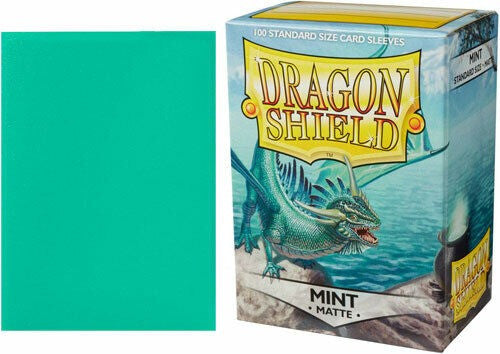 Dragon Shield Standard Sleeves - Matte Mint 100 Pz.