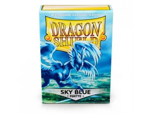 Dragon Shield Standard Sleeves - Matte Sky Blu 60 Pz