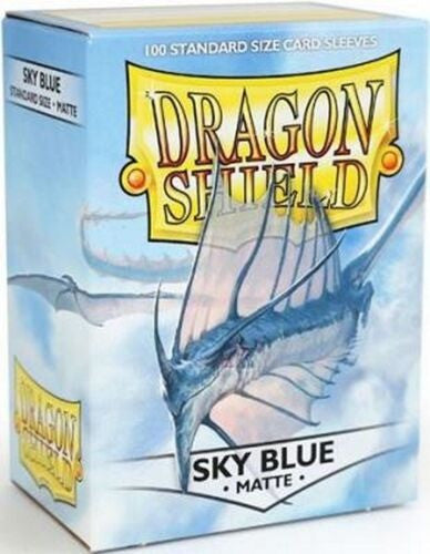 Dragon Shield Standard Sleeves - Matte Sky Blue 100 Pz.