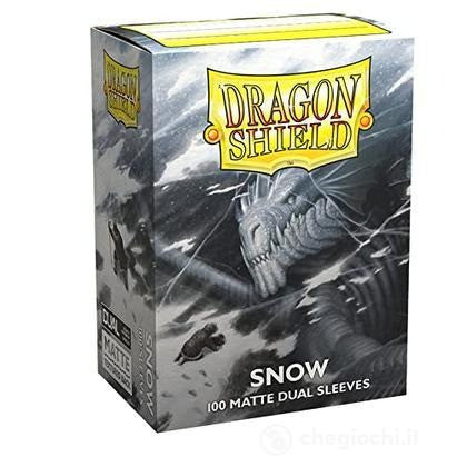 Dragon Shield Standard Sleeves - Matte Snow Dual