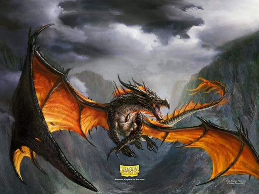 Dragon Shield Tappetino Black Amina