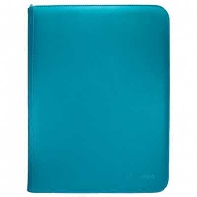 E-15906 - Vivid 9-Pocket Zippered Pro-Binder: Teal
