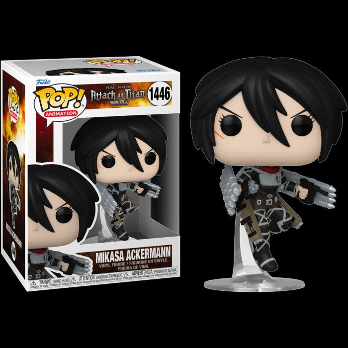 Funko Pop - Attack On Titan Pop! Animation Vinyl Figure Mikasa Ackerman
