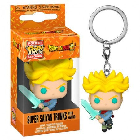 Funko Pop - Db Super Trunks With Sword Keychan
