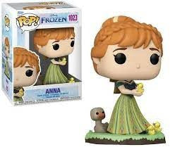 Funko  Pop - Disney: Ultimate Princess Pop! Disney Vinyl Figure Anna (Frozen) 9 Cm
