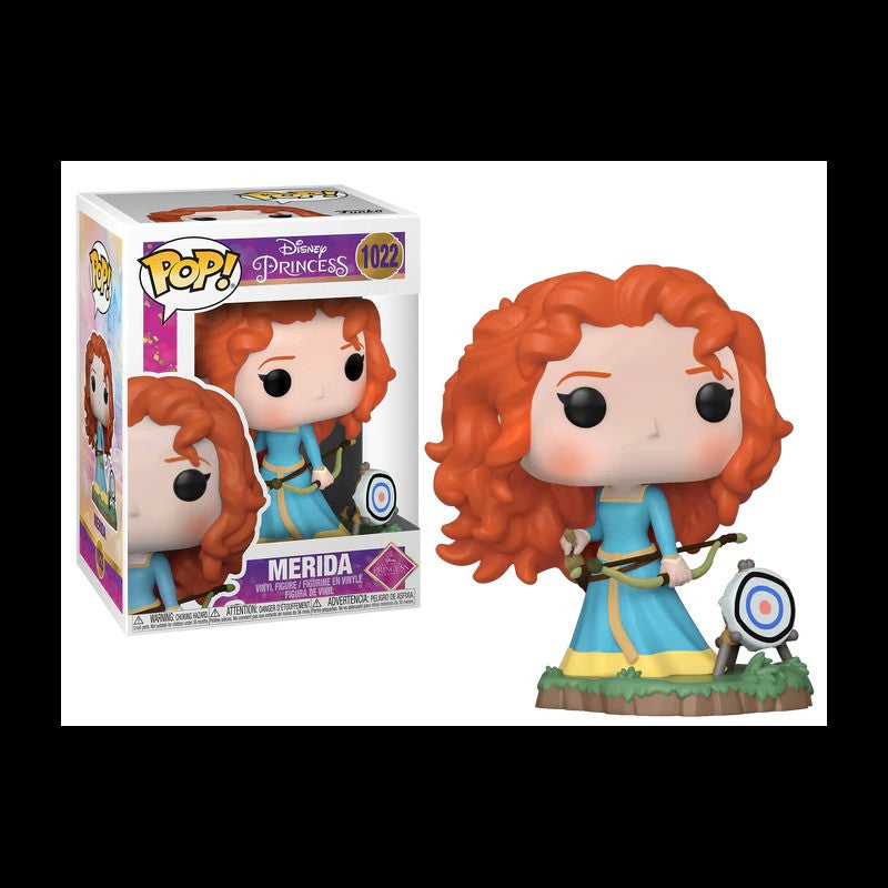 Funko Pop - Disney: Ultimate Princess Pop! Disney Vinyl Figure Merida (Brave) 9 Cm