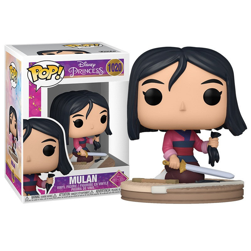 Funko Pop - Disney: Ultimate Princess Pop! Disney Vinyl Figure Mulan 9 Cm
