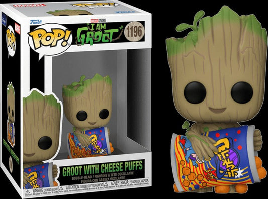 Funko Pop - I Am Groot Groot W/Cheese Puffs