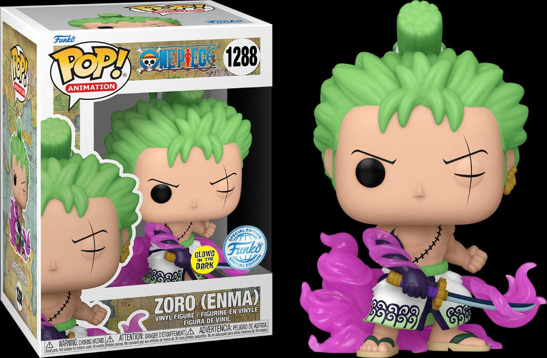Funko Pop - One Piece Zoro W/Enma Gitd 1288