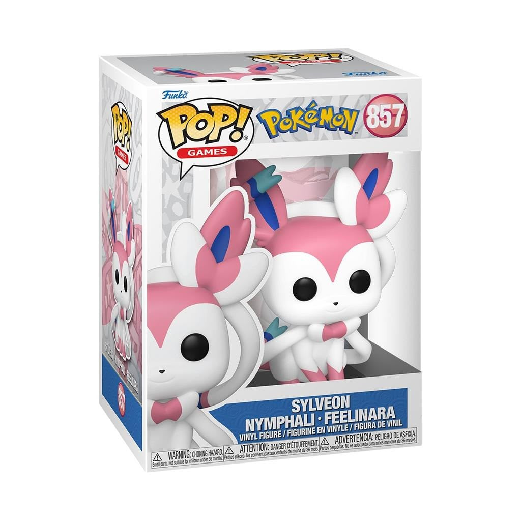 Funko Pop - Pokemon Pop! Games Vinyl Figure Sylveon (Emea) 9 Cm