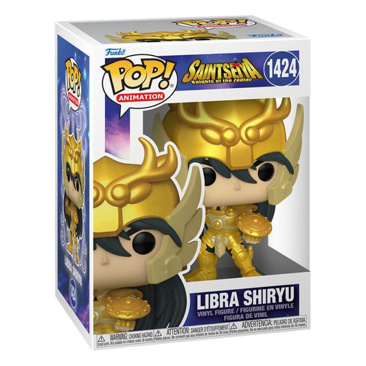 Funko Pop - Saint Seiya Animation Figure Gold Libra  Shiryu 1434