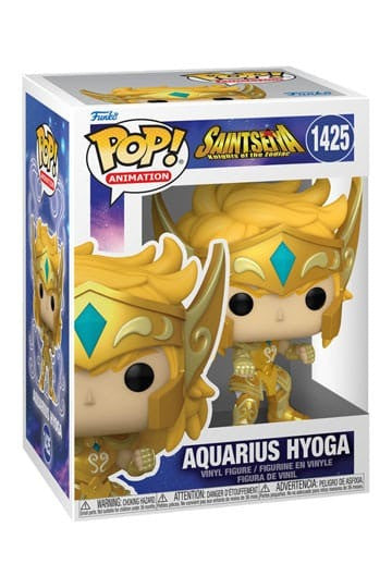 Funko Pop - Saint Seiya Pop! Animation Figure Gold  Aquarius Hyoga 1425