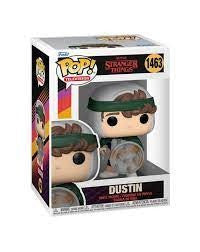 Funko Pop - Stranger Things Pop! Tv Vinyl Figure Hunter  Dustin With Shield 9 Cm