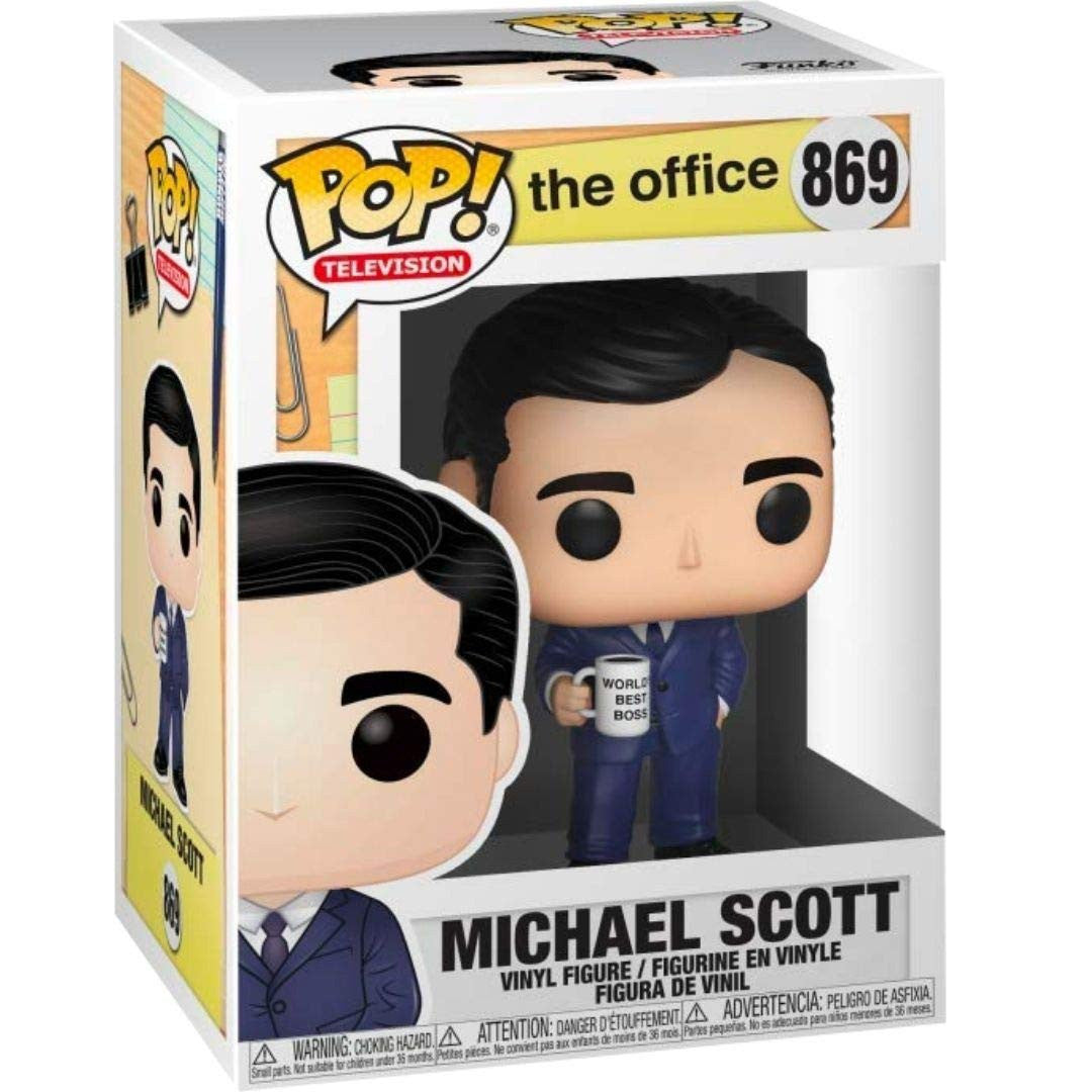 Funko Pop - The Office Us Pop! Tv Vinyl Figure Michael  Scott 9 Cm