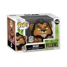 Funko Pop - Villains Disney Figure Scar W/Meat 9 Cm 1144