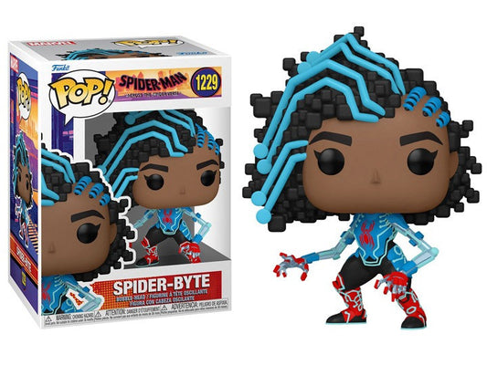 Funko Pop - Vinyl Pop! Spider-Man Across The Spiderverse Vinyl Figure Spider-Byte 9 Cm