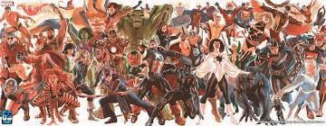 Gli Incredibili Avengers 1 Edizione Variant - Marvel Miniserie 271 Panini Direct Variant A 4 Ante Di Alex Ross