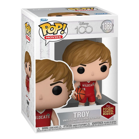 High School Musical Pop! Movies Vinyl Figure Troy 9 Cm
