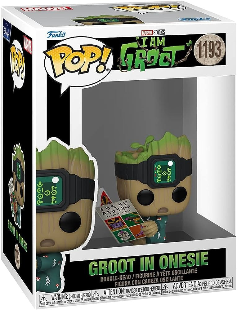 I Am Groot Groot In Onesie W/Book 1193